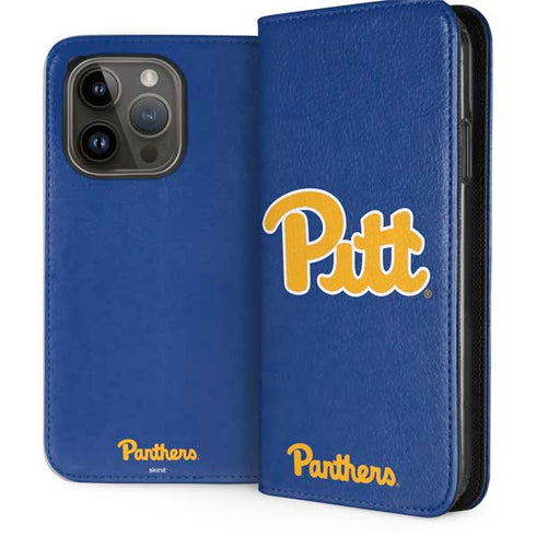 University of Pittsburgh Pitt Panthers iPhone 15 Pro Folio Case